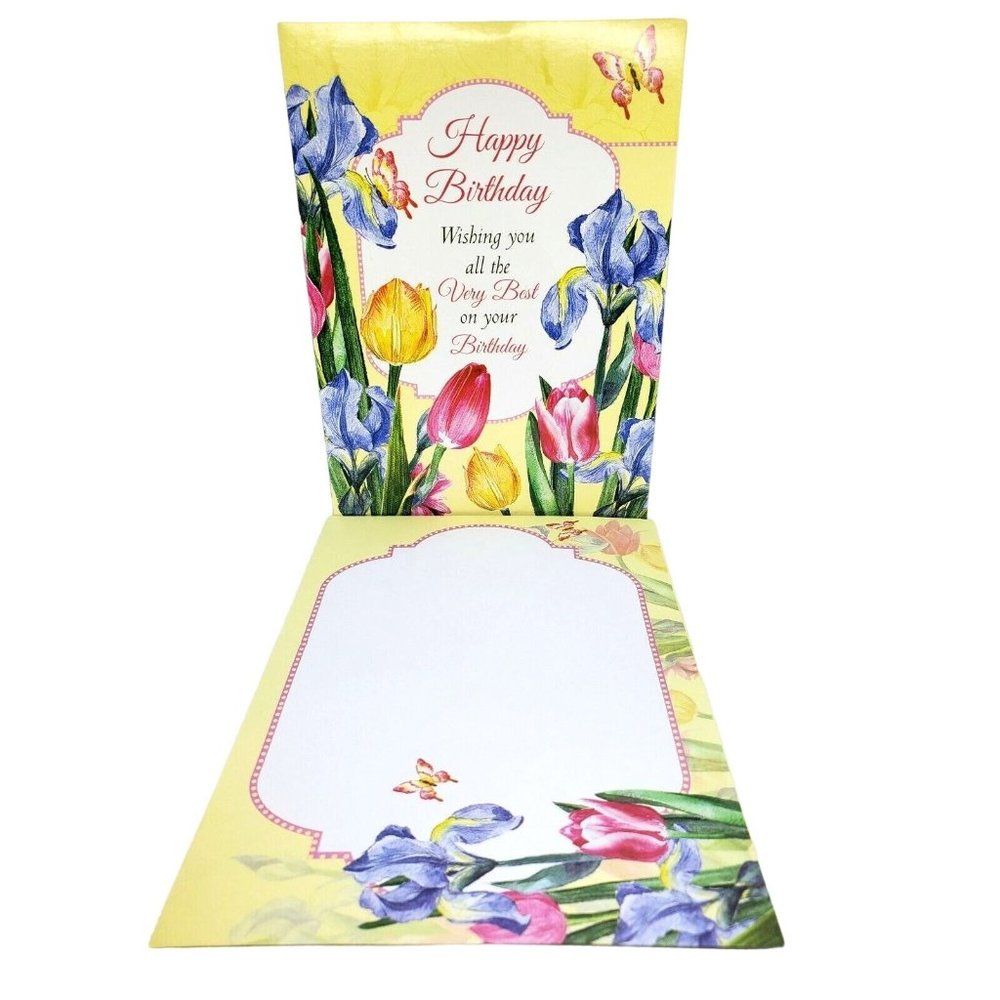 Thoughts & Inspirations Happy Birthday Wishing You All The Best Greeting Card